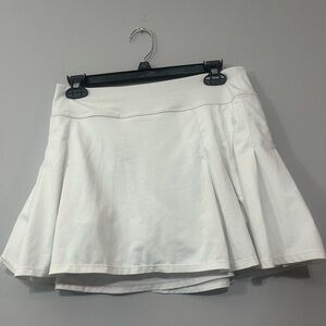 Athleta White Skater Skirt